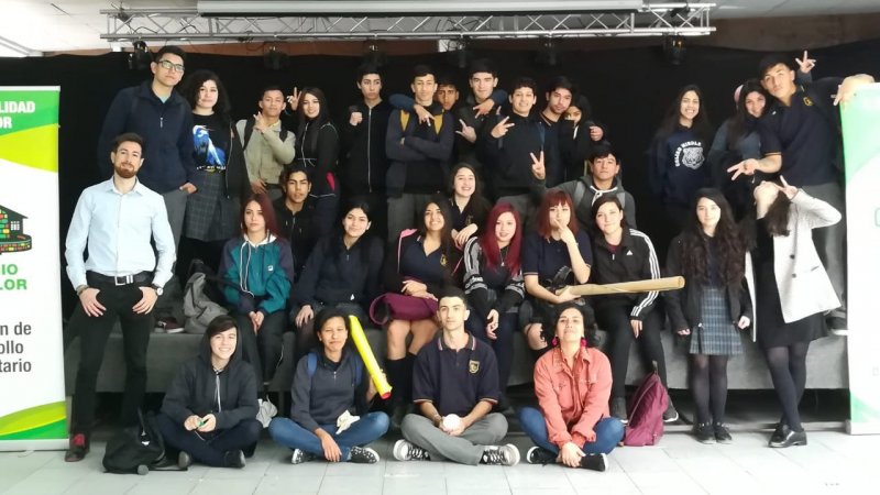 Estudiantes de cuarto medio participaron en taller sobre “Ciudadanía como movilizadora del cambio”