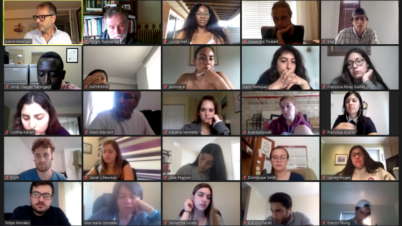 Centralinos participan de la V versión del curso “The juridical-political order in Latin America and its relations with Canada”