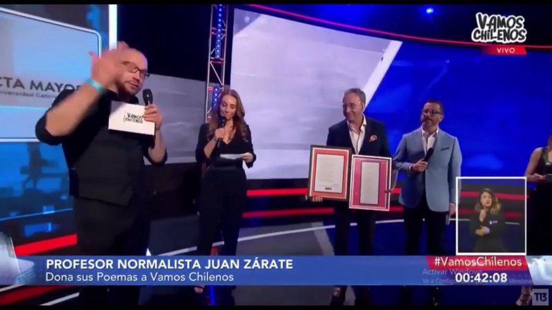 Emotiva participación de alumno UCEN en campaña 