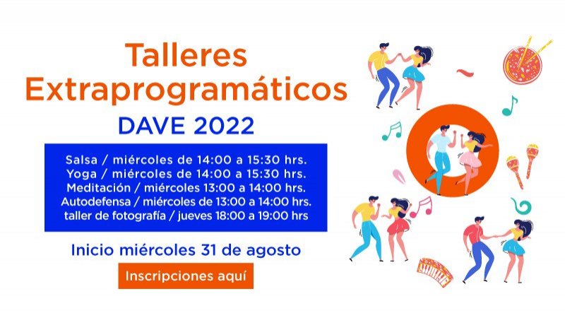 Talleres extraprogramáticos UCEN, segundo semestre 2022