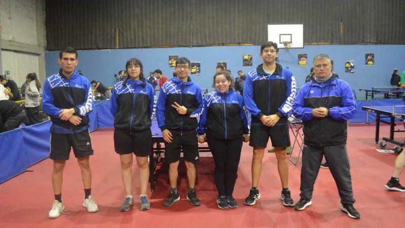 Destacada actuación tuvieron las selecciones de tenis de mesa de la U. Central