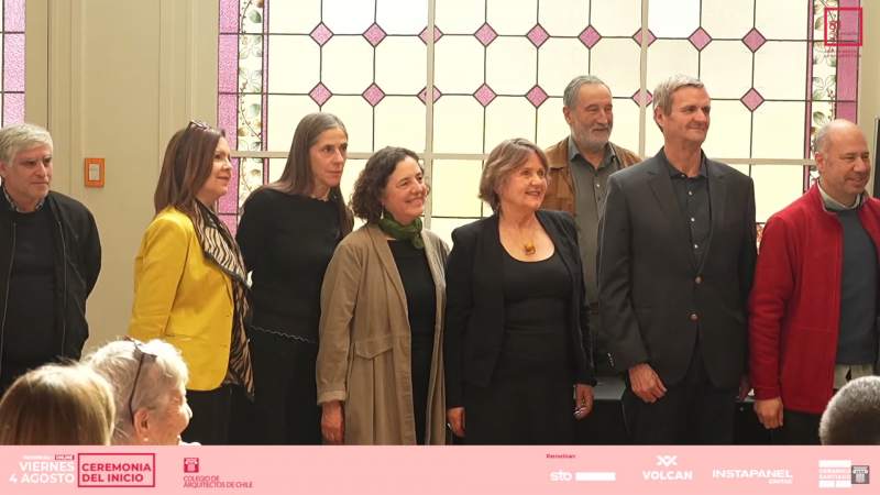 Profesor Uwe Rohwedder es reconocido por el Colegio de Arquitectos