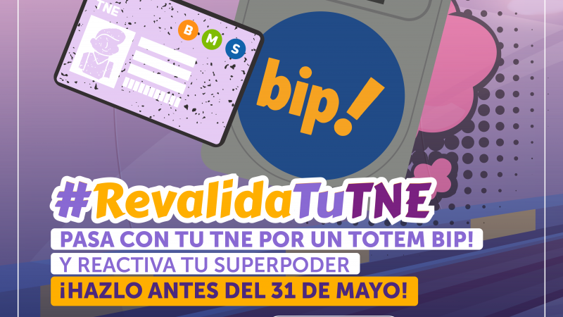 Revalida tu TNE para el periodo 2024