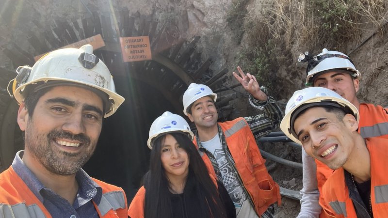 Visita a Mina de oro 