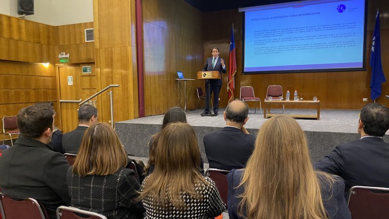 Vicerrectores presentaron a docentes FACDEH nueva estructura de la Universidad