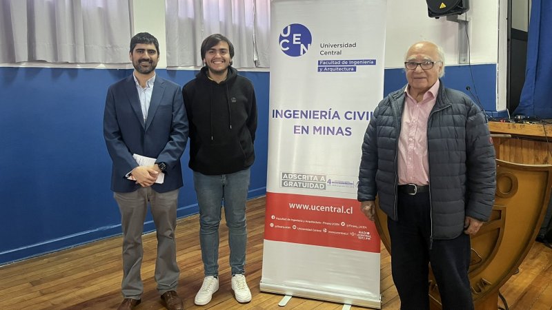 Director de Ingeniería Civil en Minas dio charla en el Instituto Tecnológico Minero Bernardo O'Higgins de Rancagua