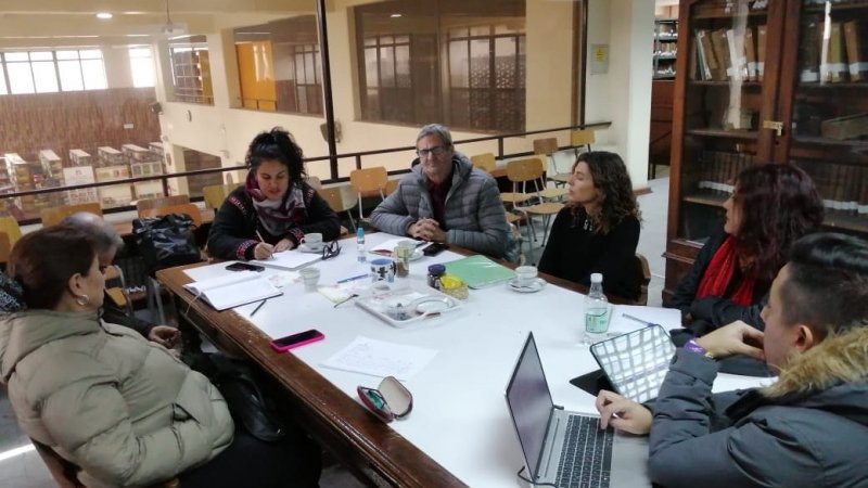 Decano Rohwedder inicia trabajo multidisciplinario junto al Instituto Nacional