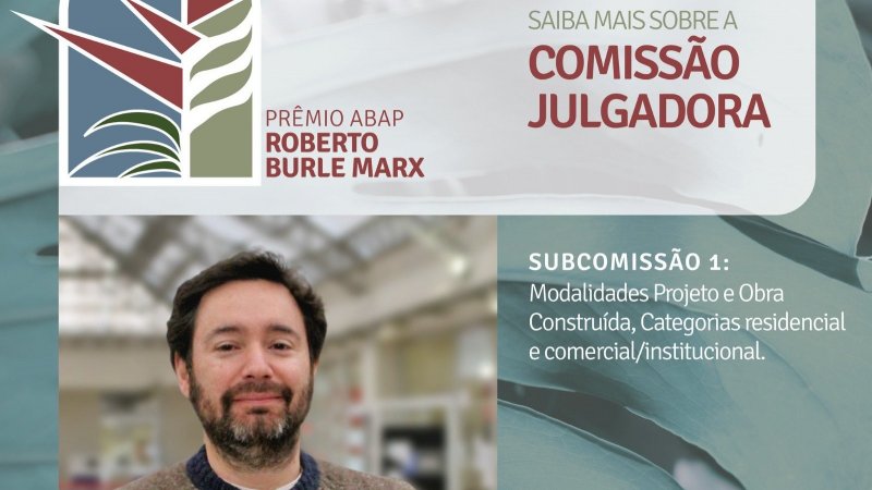Profesor Ricardo Riveros fue jurado internacional del Premio Roberto Burle Marx