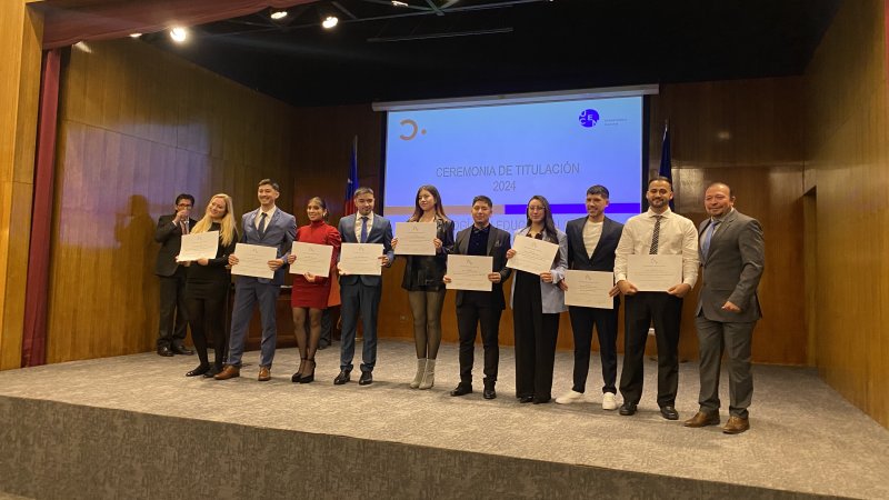 Nuevos profesionales de Pedagogía en Educación Física recibieron su título