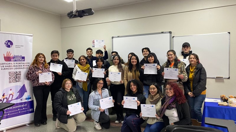 Con emotiva ceremonia finaliza la séptima edición de Escuela de Líderes Centralinos/as
