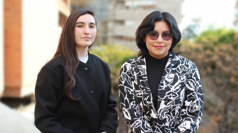 Denisse y Victoria, las primeras estudiantes de Ingeniería Civil en Minas en conseguir una Beca de Movilidad Internacional