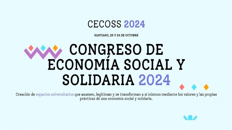 Carrera de Sociología invita a la comunidad a participar del Congreso de Economía Social y Solidaria 2024