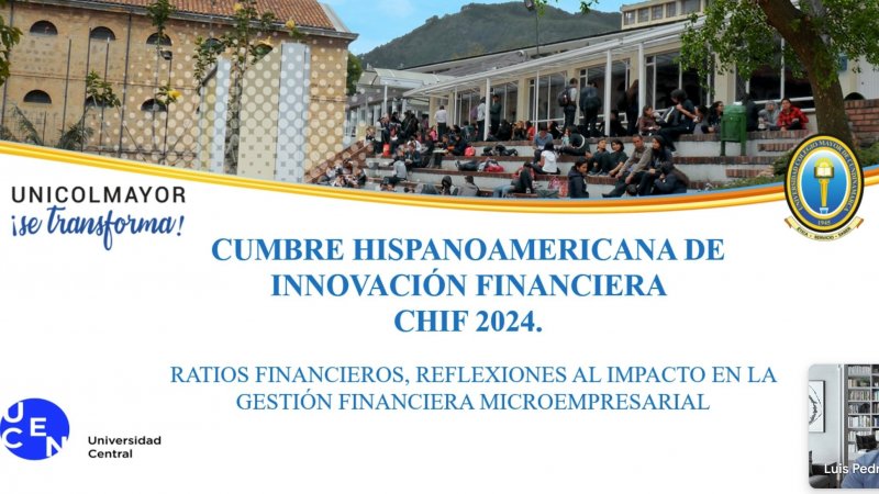 Académico de la Fegoc, Dr. Luis Román, participó de la Cumbre Hispanoamericana de Innovación Financiera (CHIF) 2024