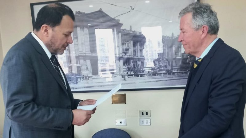 Óscar Torres juró como Ministro del Tribunal de Propiedad Industrial