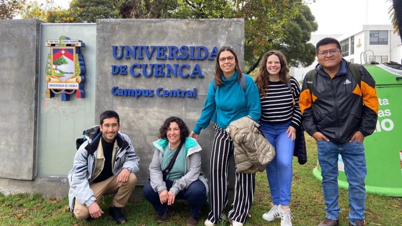 Estudiante del Doctorado de Estudios Sociales Avanzados participó de la Escuela de Sostenibilidad Territorial trAndes 2024