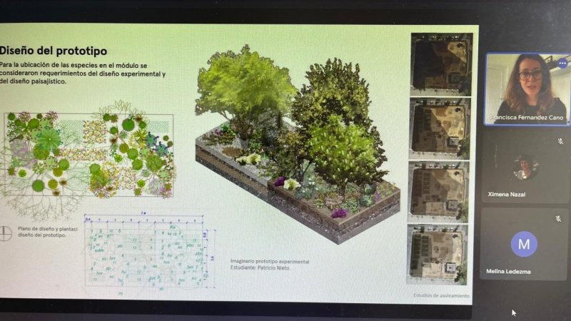 Programa Jardín Biodiverso es presentado en Cátedra internacional organizada por la Universidad de Buenos Aires