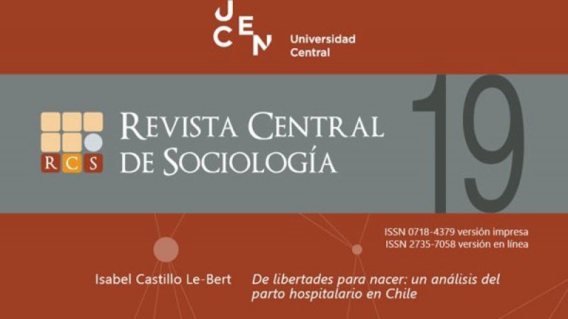 Ya está disponible la edición N°19 de la Revista Central de Sociología